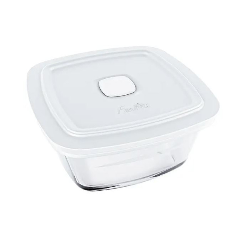 Pote Facilita c/ Tampa Plástica 1L Marinex